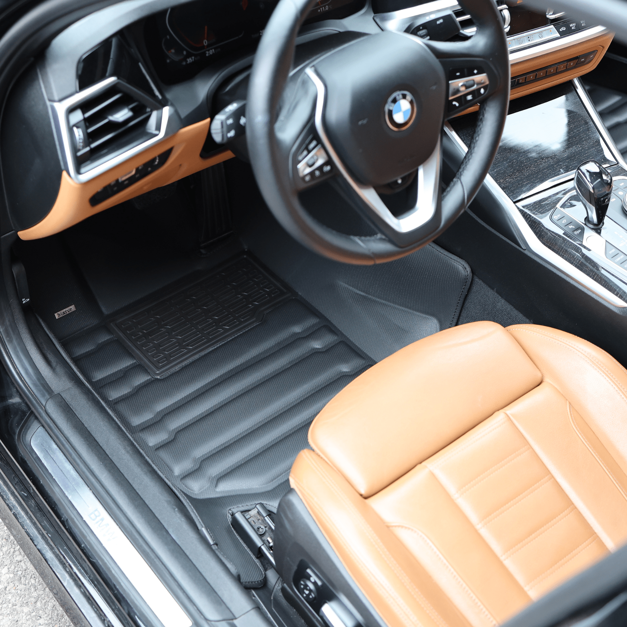 BMW M3 Floor Mats 2019-2026 | Covers Row 1 & 2