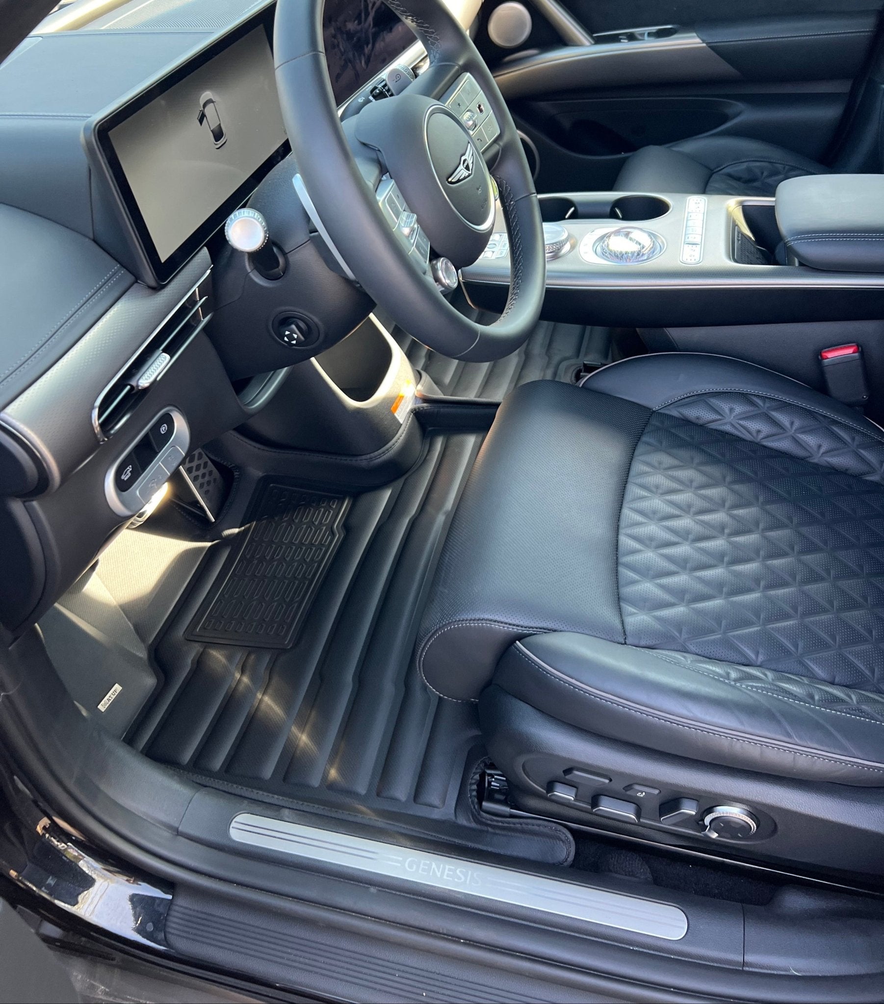 Genesis GV60 Floor Mats 2023-2026 | Covers Row 1 & 2