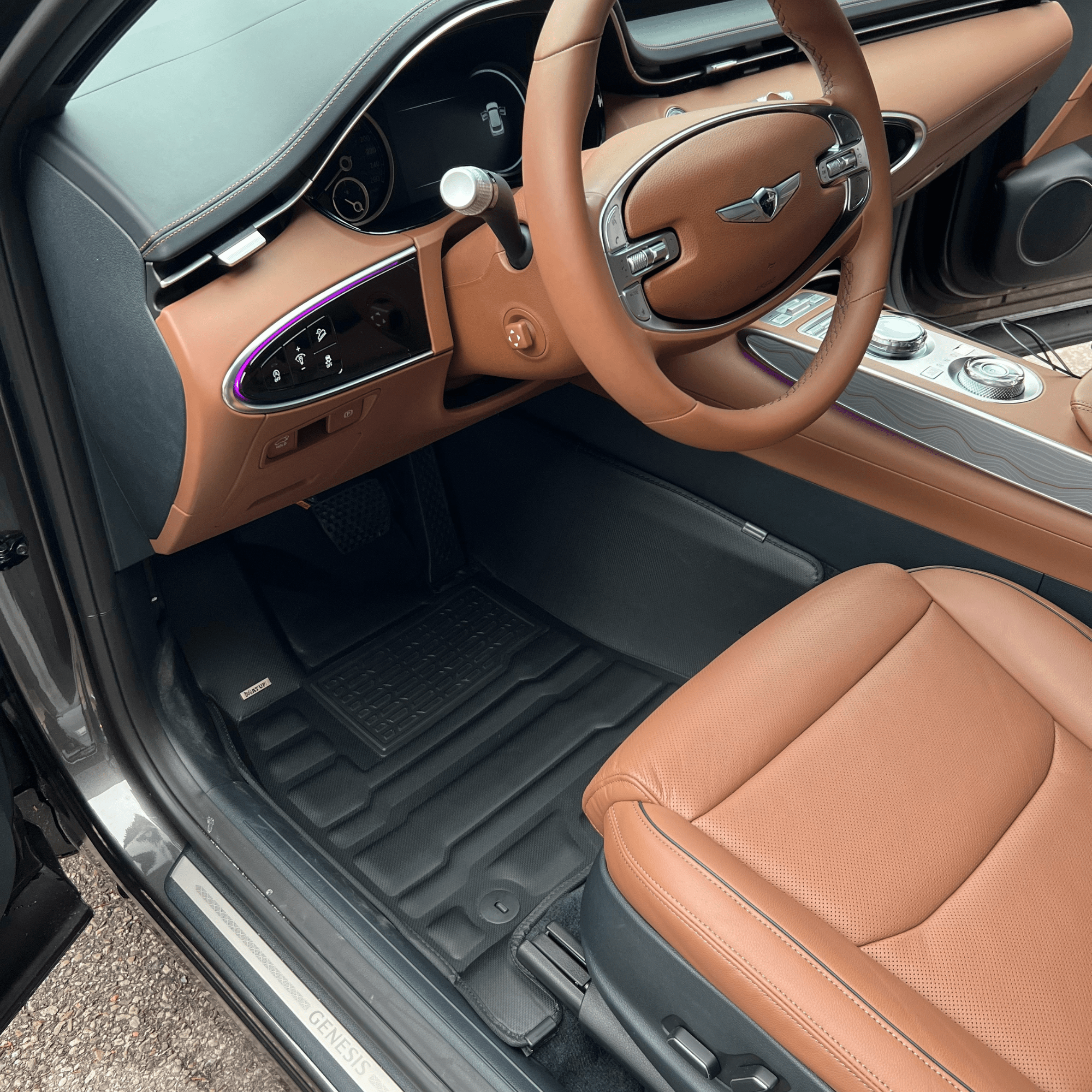 Genesis GV70 Floor Mats 2022-2024 | Covers Row 1 & 2