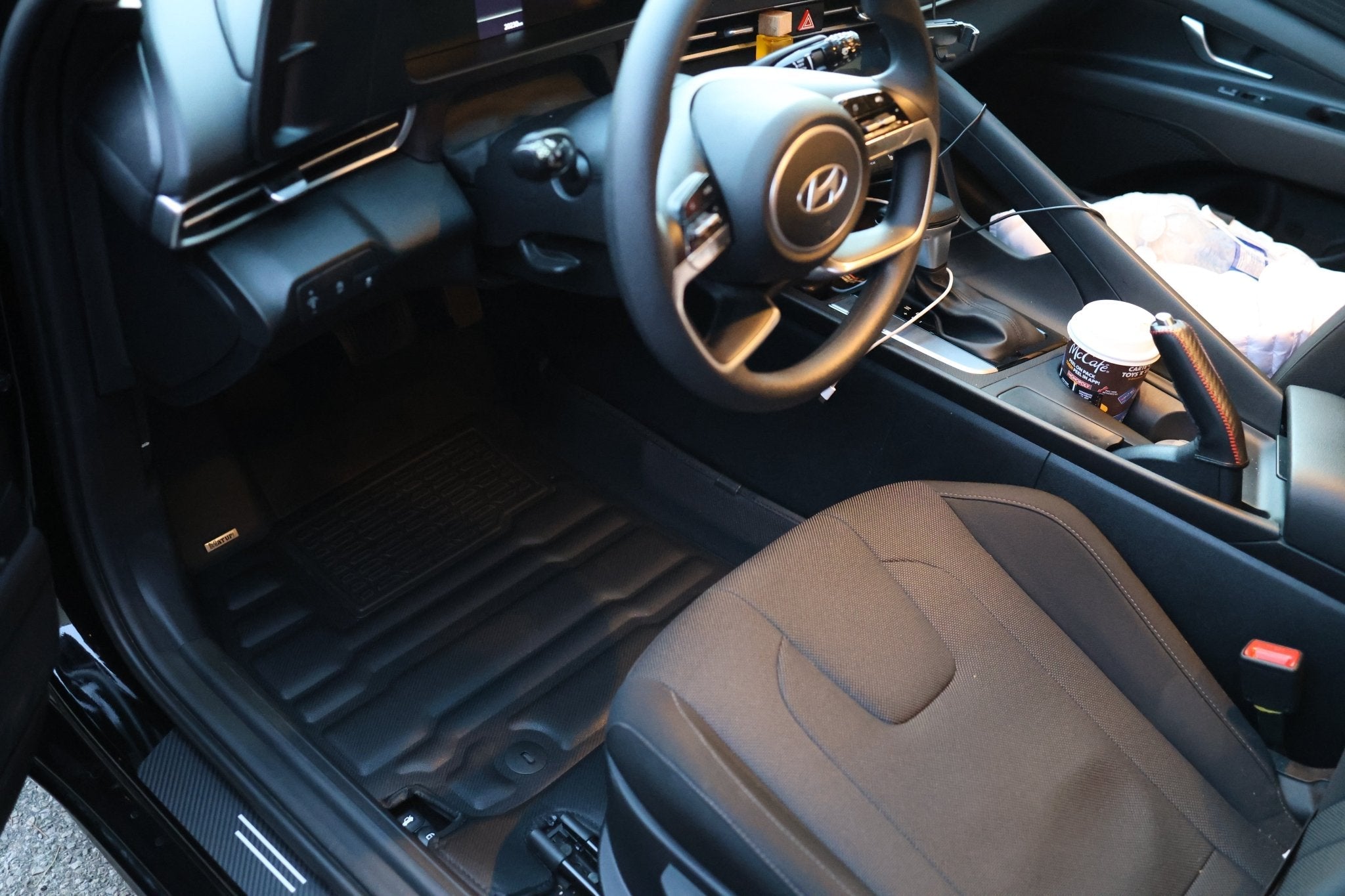 Hyundai Elantra Floor Mats 2021-2026 | Covers Row 1 & 2