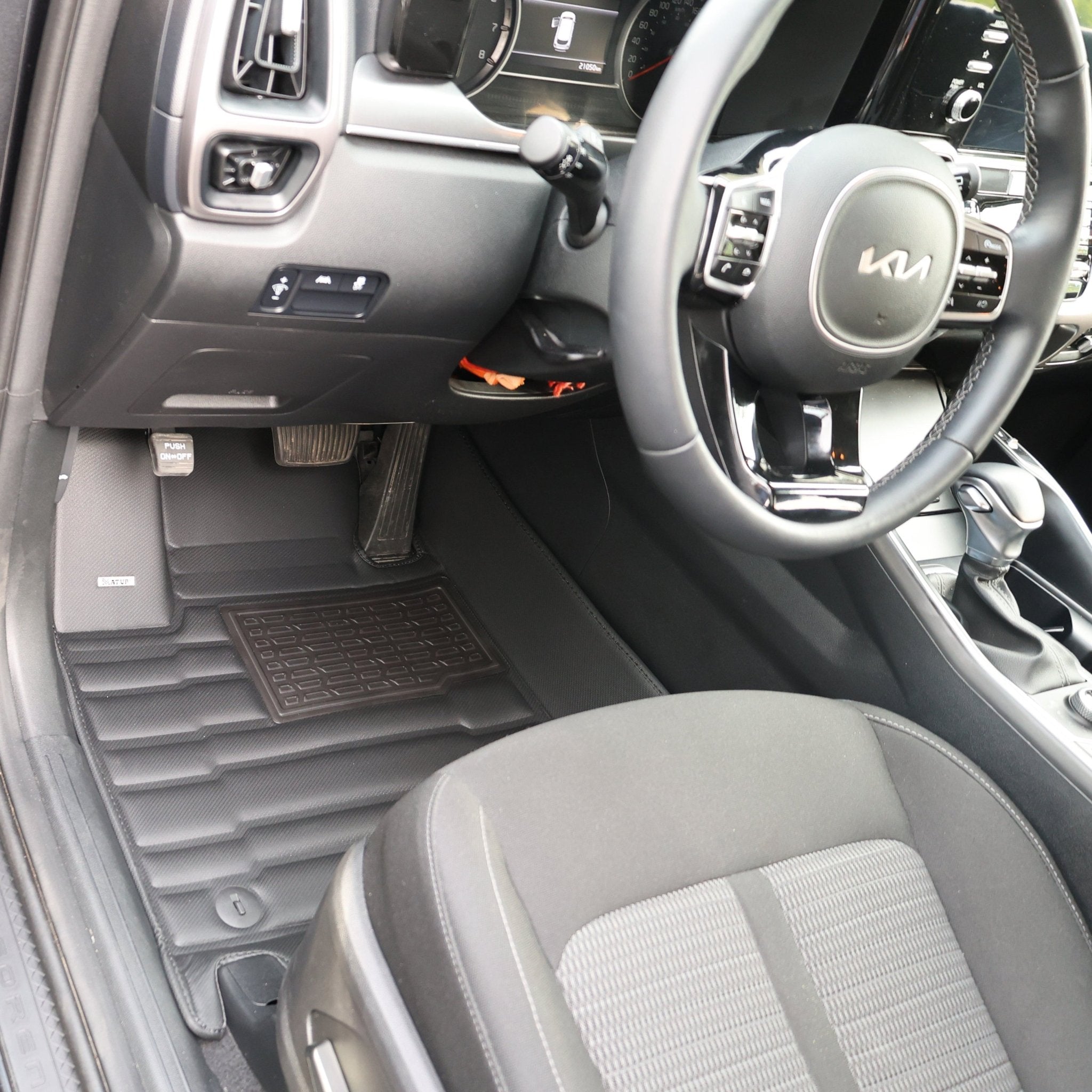 Kia Sorento (6 seater) (NON-Hybrid) Floor Mats 2021-2026 | Covers Row 1,2 & 3