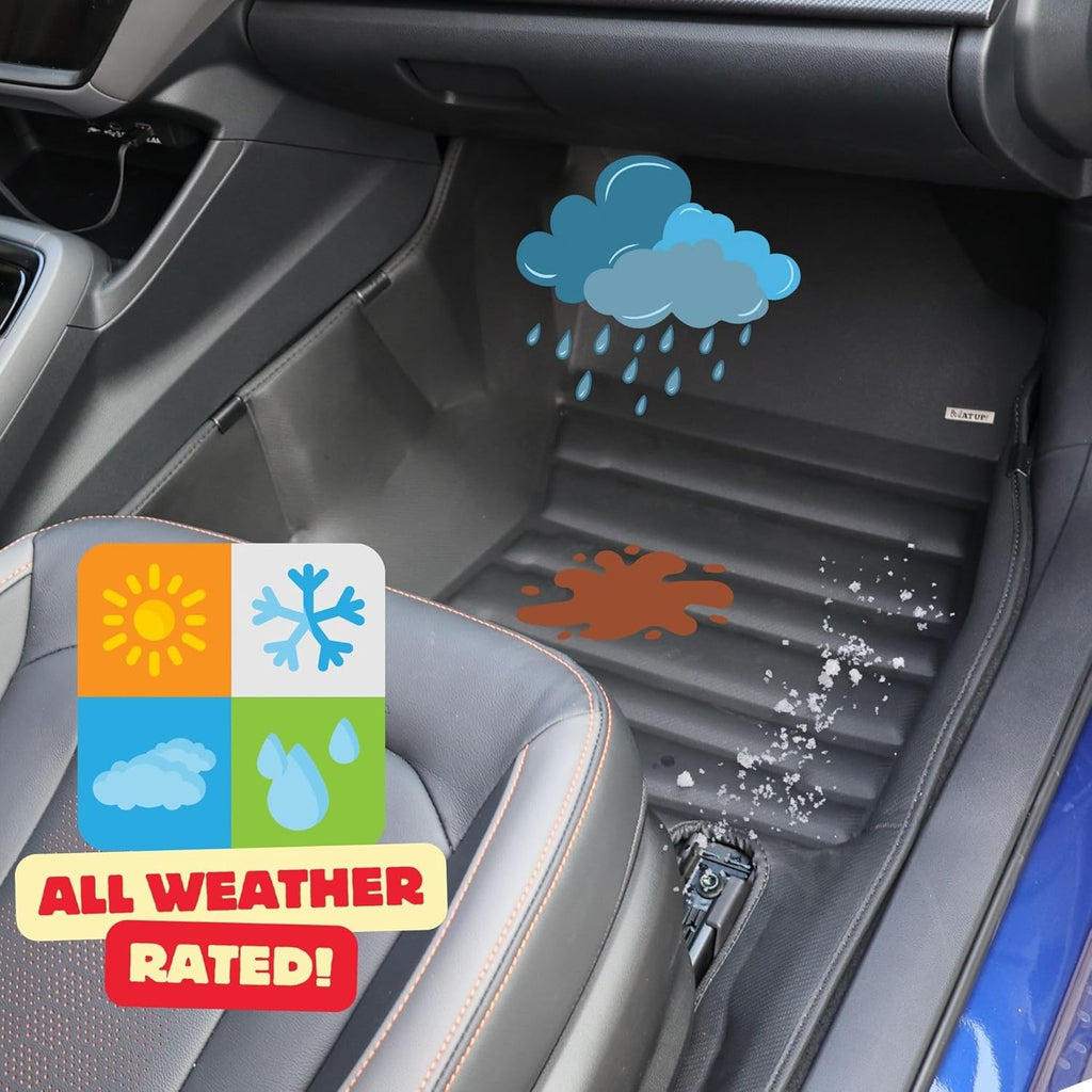 Mat Up! For Toyota 4runner (5 seat) 2010-2012  Covers Row 1 & 2