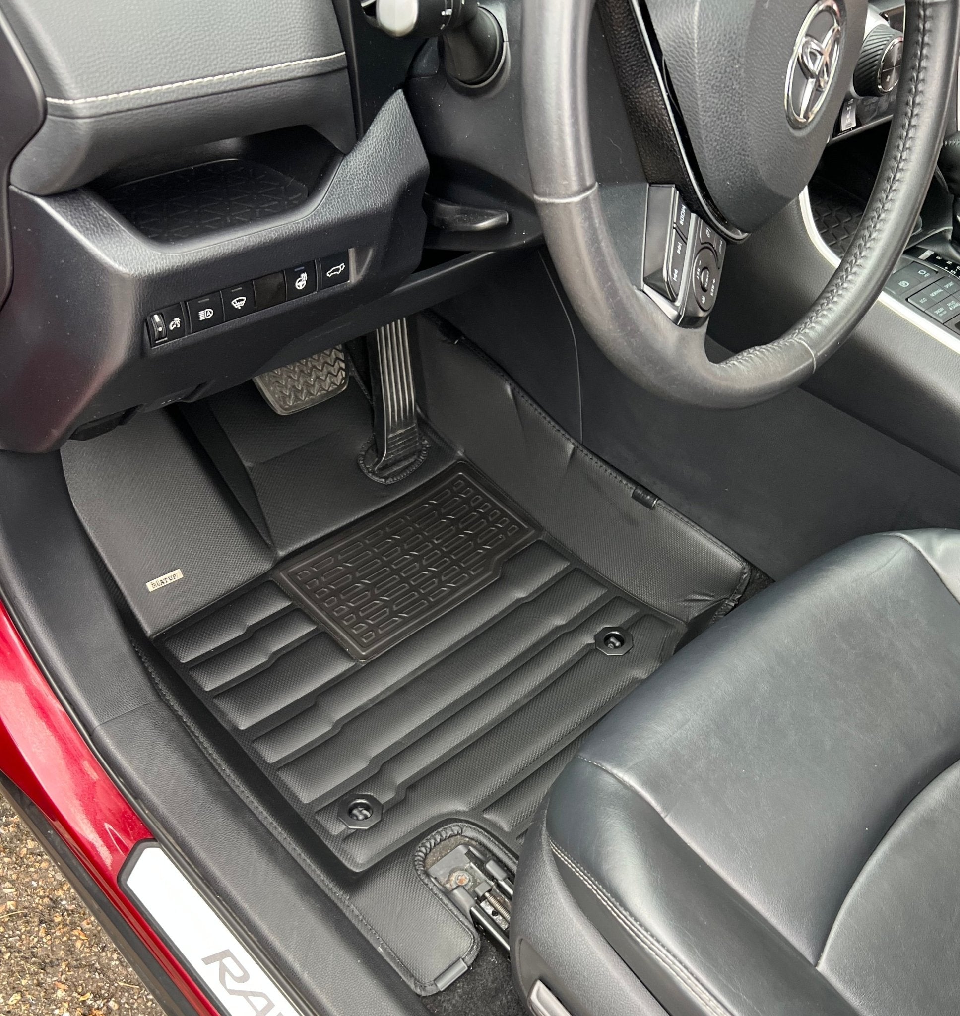Toyota RAV4 (Gas) Floor Mats 2019-2025 | Covers Row 1 & 2