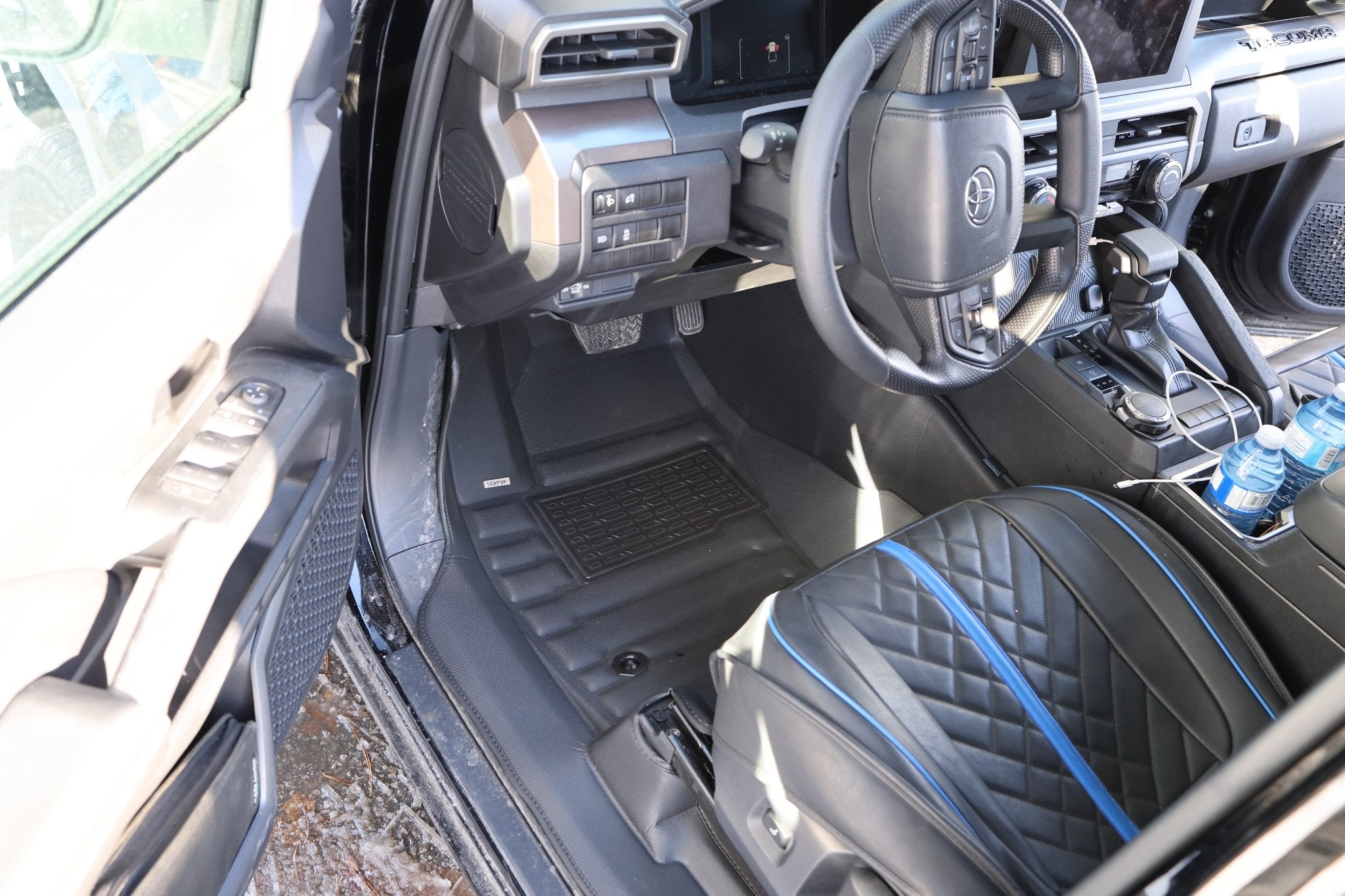 Toyota Tacoma (Double Cab) Floor Mats 2024-2026 | Covers Row 1 & 2