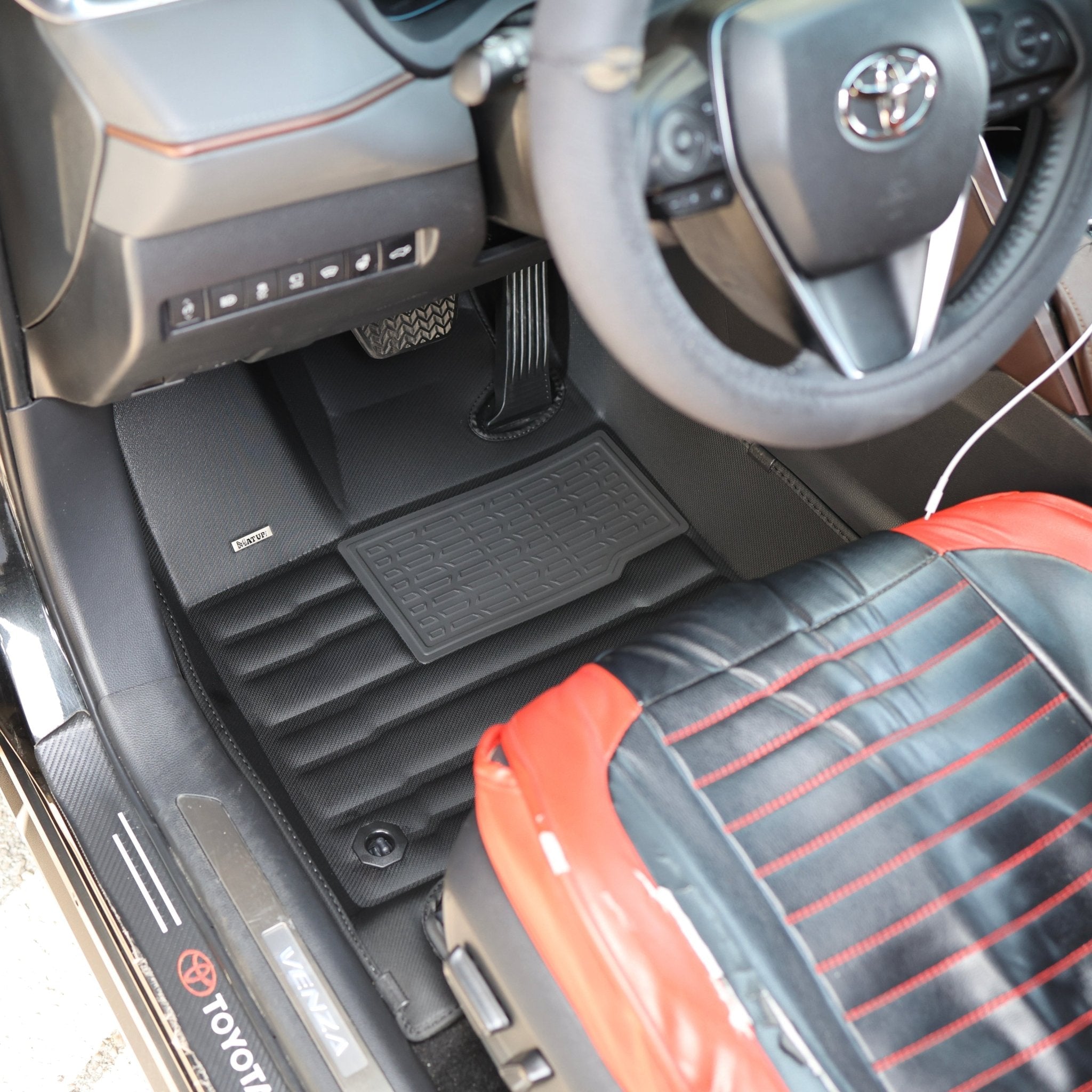 Toyota Venza Floor Mats 2021-2024 | Covers Row 1 & 2